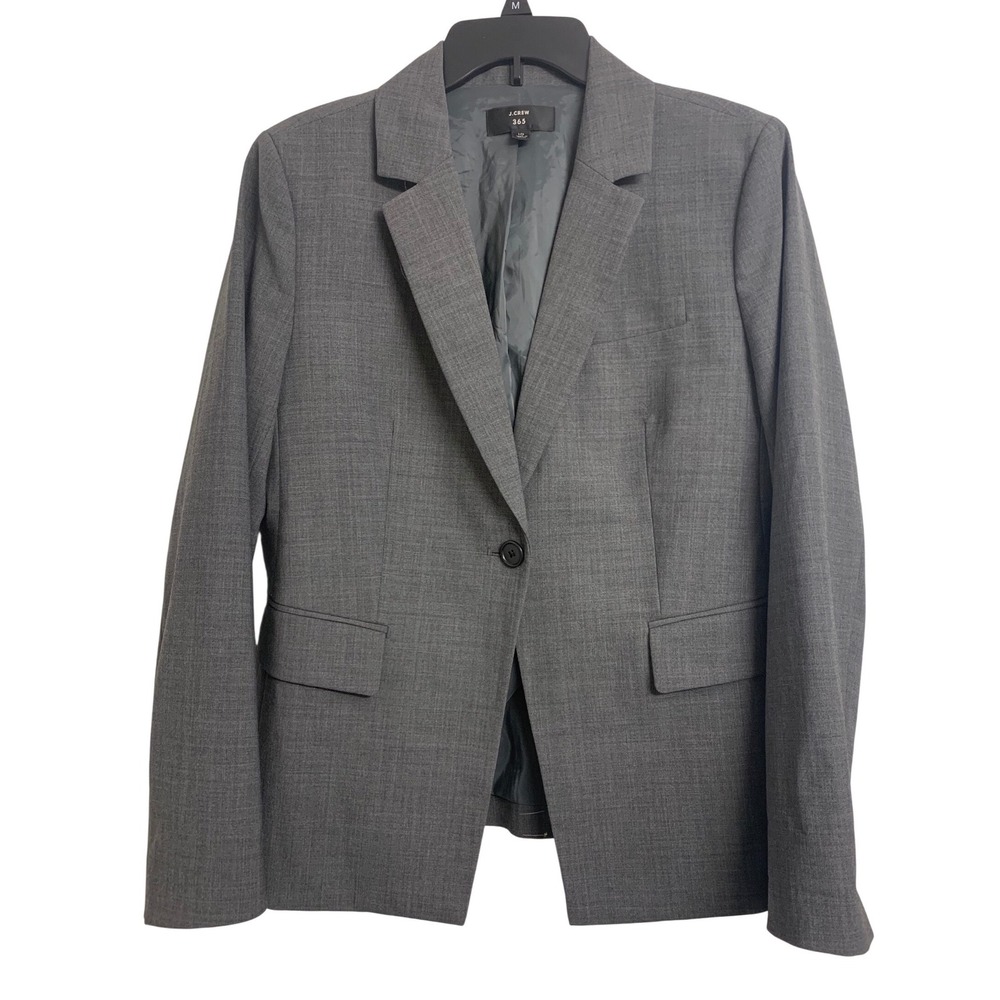 J.Crew 365  Going out Professional Wool Blazer Jacket Size 10